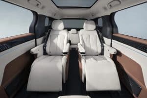 Hàng ghế thứ 2 BYD M9